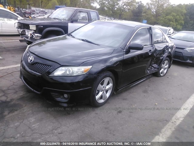 4T1BF3EK9BU222367 - 2011 TOYOTA CAMRY SE/LE/XLE შავი ფოტო 2