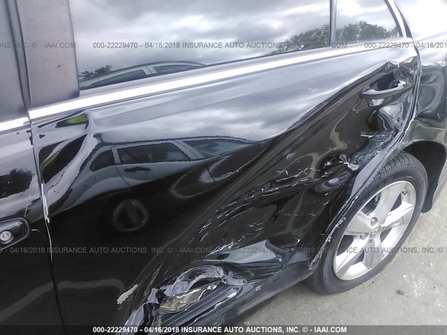 4T1BF3EK9BU222367 - 2011 TOYOTA CAMRY SE/LE/XLE შავი ფოტო 6