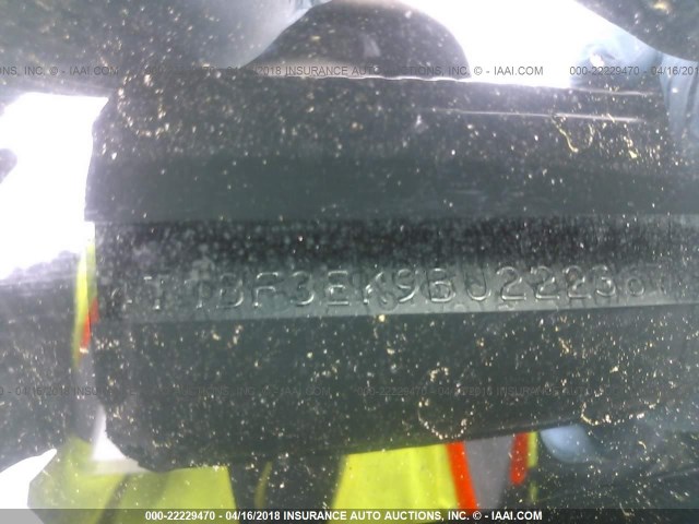 4T1BF3EK9BU222367 - 2011 TOYOTA CAMRY SE/LE/XLE შავი ფოტო 9