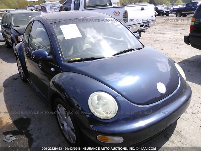 3VWBK21C53M426126 - 2003 VOLKSWAGEN NEW BEETLE GL 蓝色 照片 1