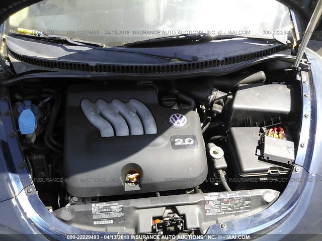3VWBK21C53M426126 - 2003 VOLKSWAGEN NEW BEETLE GL 蓝色 照片 10