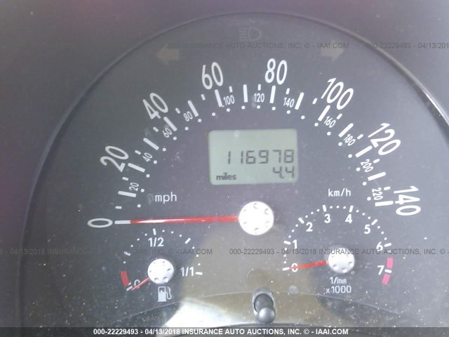 3VWBK21C53M426126 - 2003 VOLKSWAGEN NEW BEETLE GL 蓝色 照片 7