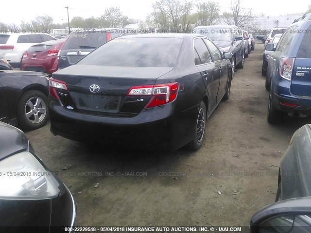 4T4BF1FK4ER338038 - 2014 TOYOTA CAMRY L/SE/LE/XLE 黑色 照片 4