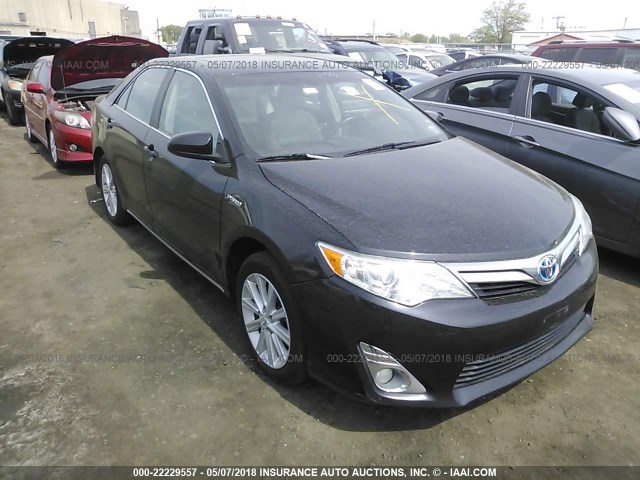4T1BD1FK3CU056468 - 2012 TOYOTA CAMRY HYBRID/LE/XLE 黑色 照片 1