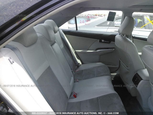 4T1BD1FK3CU056468 - 2012 TOYOTA CAMRY HYBRID/LE/XLE 黑色 照片 8