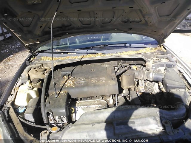 1N4AL11D55N413454 - 2005 NISSAN ALTIMA S/SL GOLD photo 10