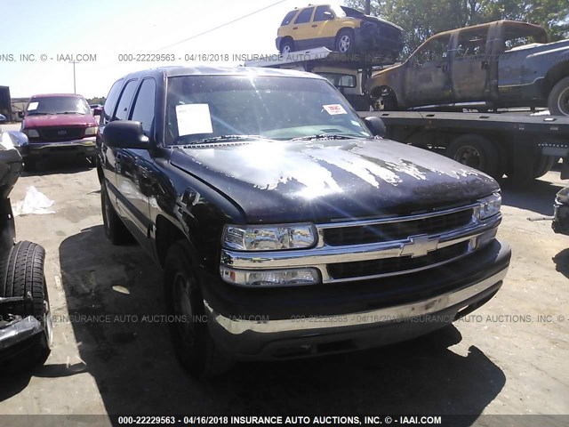 1GNEC13Z63J344564 - 2003 CHEVROLET TAHOE C1500 BLACK photo 1