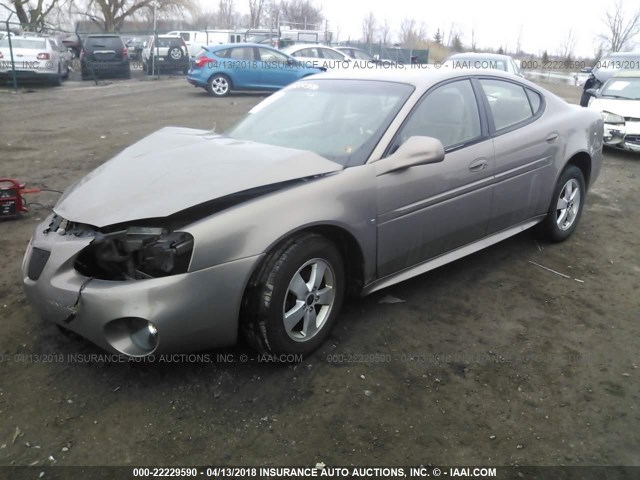 2G2WP552561167811 - 2006 PONTIAC GRAND PRIX Pewter photo 2