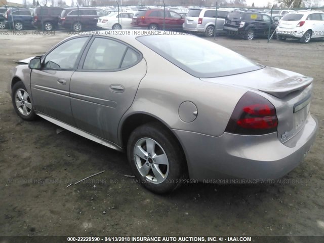 2G2WP552561167811 - 2006 PONTIAC GRAND PRIX Pewter photo 3