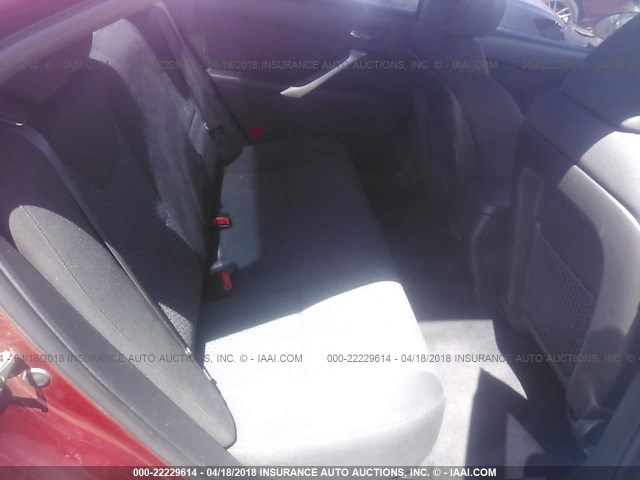 1G2ZA5EK0A4130631 - 2010 PONTIAC G6 RED photo 8