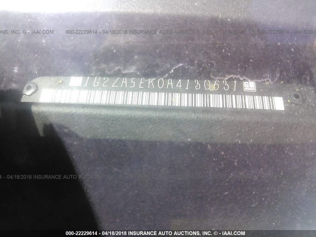 1G2ZA5EK0A4130631 - 2010 PONTIAC G6 RED photo 9