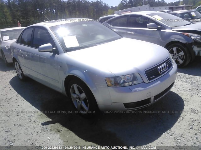 WAULC68E95A124256 - 2005 AUDI A4 1.8T QUATTRO/SPECIAL SILVER photo 1