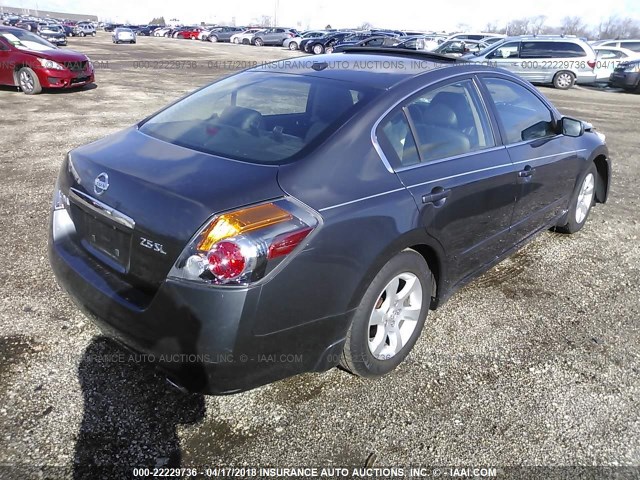 1N4AL21E97C128799 - 2007 NISSAN ALTIMA 2.5/2.5S GRAY photo 4