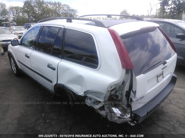 YV1CN592151172369 - 2005 VOLVO XC90 WHITE photo 3
