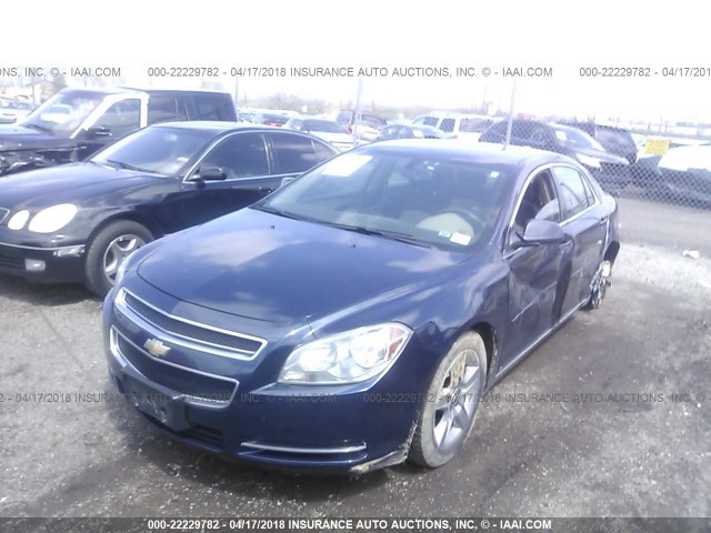 1G1ZH57B59F225313 - 2009 CHEVROLET MALIBU 1LT 蓝色 照片 2