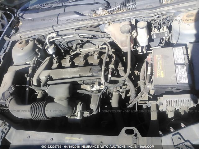 1G1ZS58F87F307214 - 2007 CHEVROLET MALIBU LS ნაცრისფერი ფოტო 10