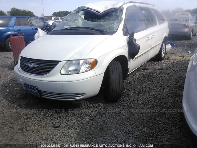 2C4GP54L84R502598 - 2004 CHRYSLER TOWN & COUNTRY TOURING WHITE photo 2