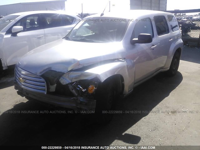 3GNCA13D58S699006 - 2008 CHEVROLET HHR LS Gümüş foto 2