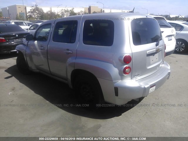 3GNCA13D58S699006 - 2008 CHEVROLET HHR LS Gümüş foto 3