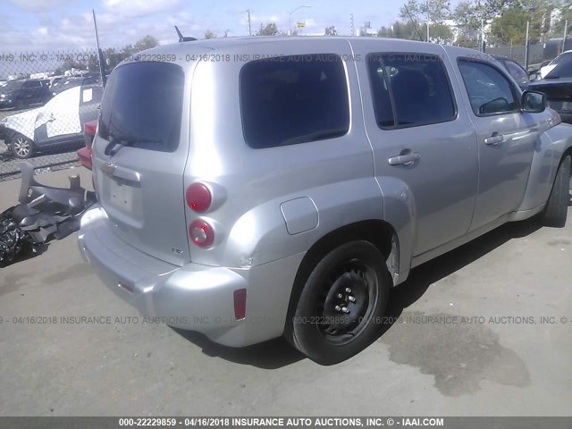3GNCA13D58S699006 - 2008 CHEVROLET HHR LS Gümüş foto 4