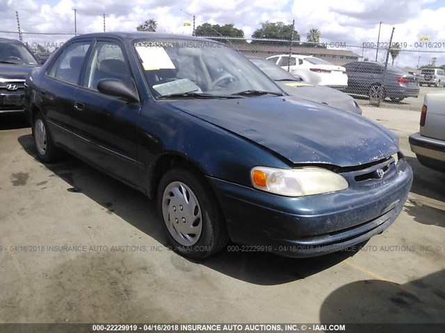 1NXBR12E7WZ054101 - 1998 TOYOTA COROLLA VE/CE/LE GREEN photo 1