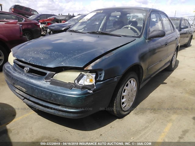 1NXBR12E7WZ054101 - 1998 TOYOTA COROLLA VE/CE/LE 绿色 照片 2