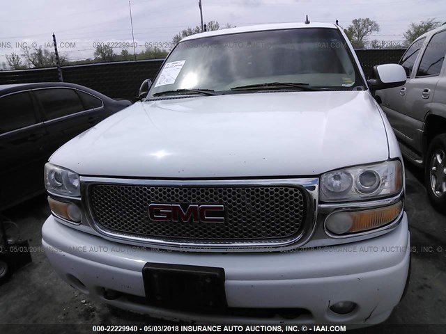 2GTEK63N061118346 - 2006 GMC SIERRA K1500 DENALI WHITE photo 6