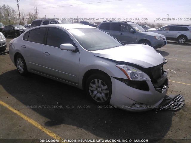 1N4AL2AP1CC172890 - 2012 NISSAN ALTIMA S SILVER photo 1