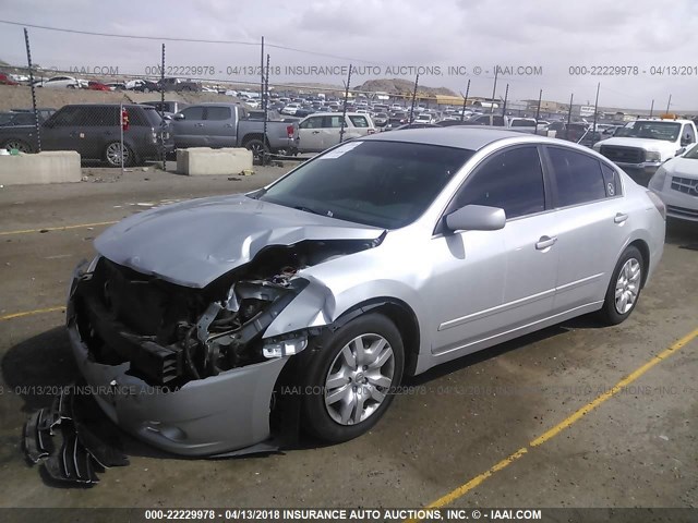 1N4AL2AP1CC172890 - 2012 NISSAN ALTIMA S SILVER photo 2