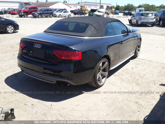 WAUCGAFH0EN011924 - 2014 AUDI S5 PREMIUM PLUS 黑色 照片 4