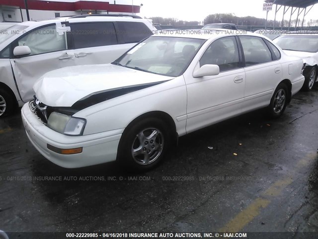 4T1BF12B7VU201045 - 1997 TOYOTA AVALON XL/XLS WHITE photo 2