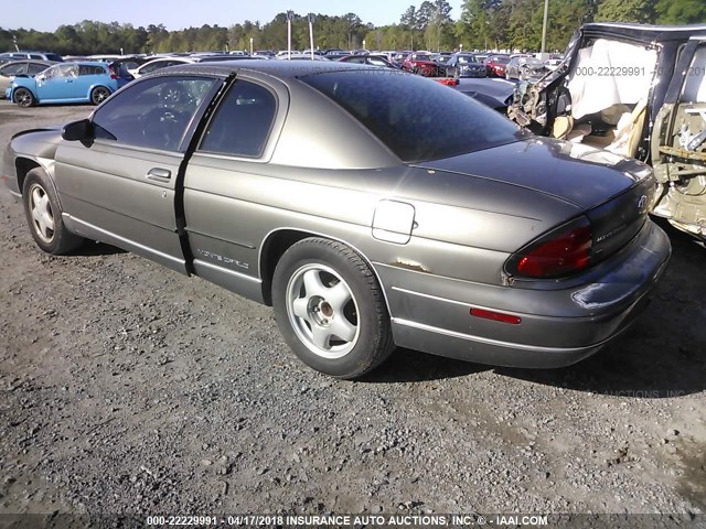 2G1WW12M2V9176911 - 1997 CHEVROLET MONTE CARLO LS GRAY photo 3