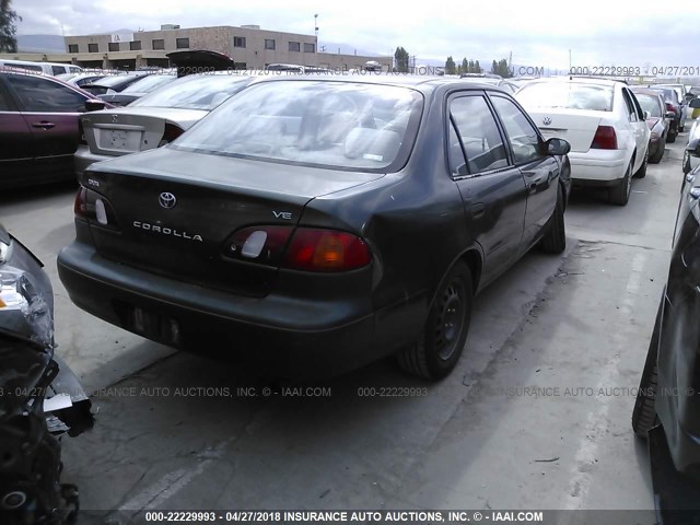 1NXBR12E8YZ336122 - 2000 TOYOTA COROLLA VE/CE/LE GREEN photo 4