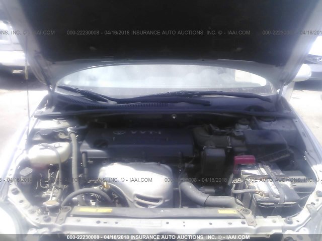 JTKDE177650015727 - 2005 TOYOTA SCION TC 银色 照片 10