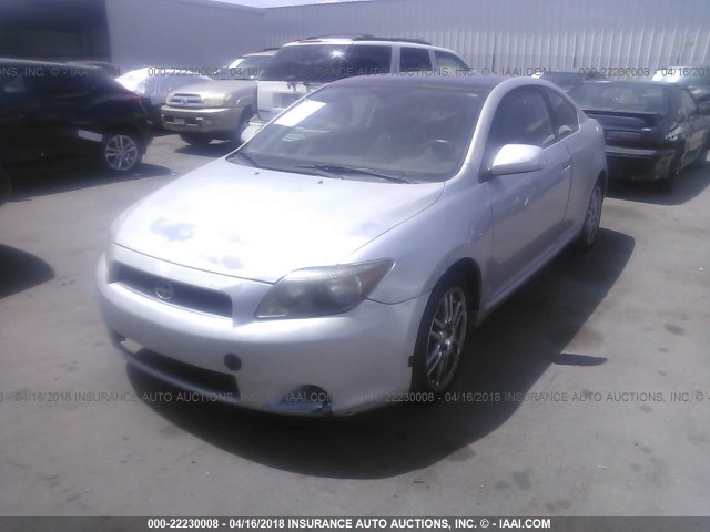JTKDE177650015727 - 2005 TOYOTA SCION TC 银色 照片 2