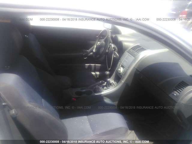 JTKDE177650015727 - 2005 TOYOTA SCION TC 银色 照片 5