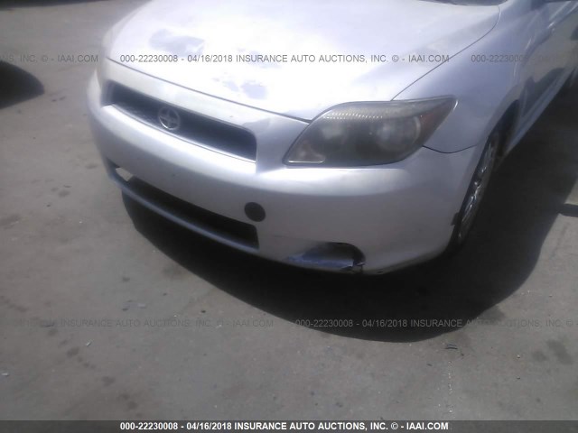 JTKDE177650015727 - 2005 TOYOTA SCION TC 银色 照片 6