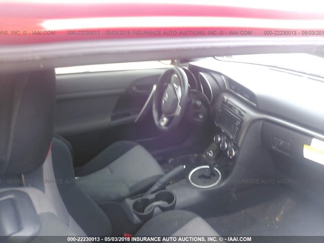 JTKJF5C76F3094135 - 2015 TOYOTA SCION TC 红色 照片 5