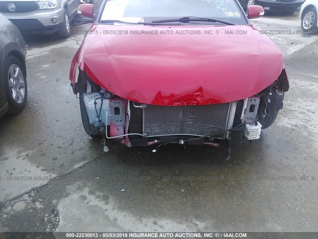 JTKJF5C76F3094135 - 2015 TOYOTA SCION TC 红色 照片 6