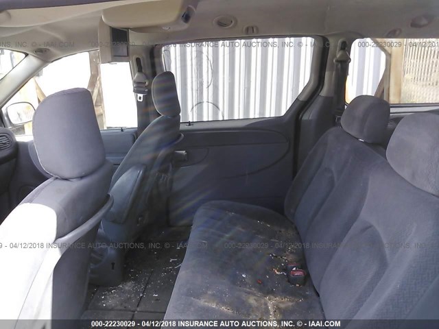 1D4GP24R46B587124 - 2006 DODGE GRAND CARAVAN SE BLUE photo 8