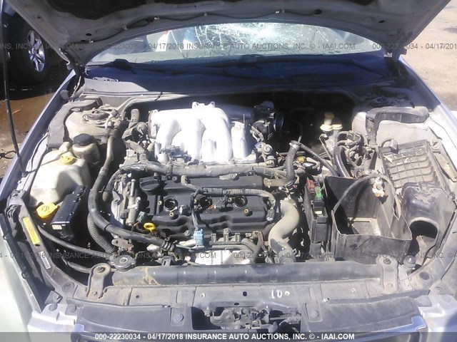 1N4BL11E82C262498 - 2002 NISSAN ALTIMA SE SILVER photo 10