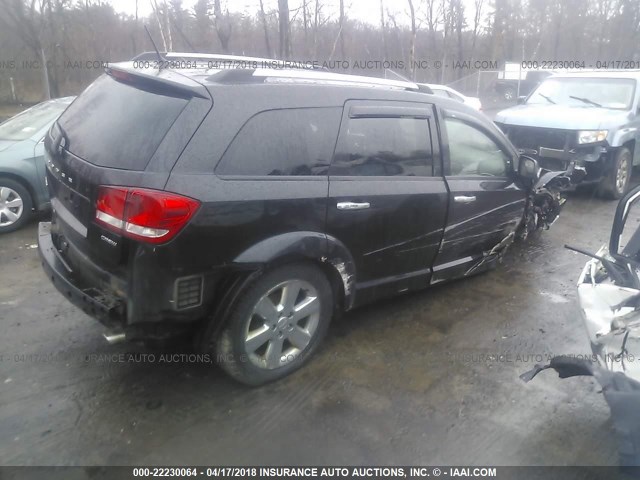 3C4PDDDG9CT181785 - 2012 DODGE JOURNEY CREW BLACK photo 4