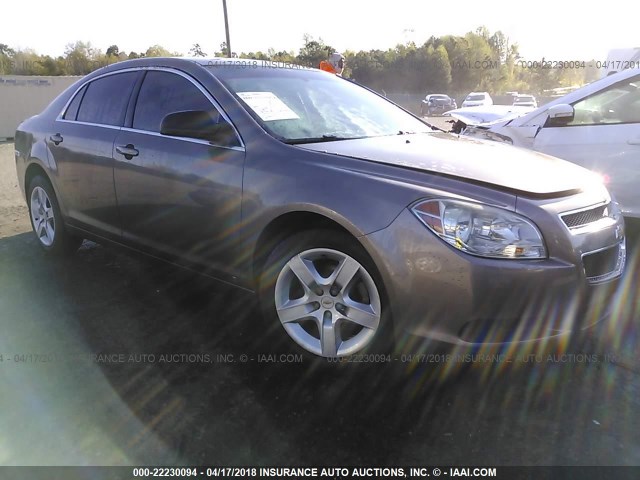 1G1ZA5E08AF112840 - 2010 CHEVROLET MALIBU LS 棕色 照片 1
