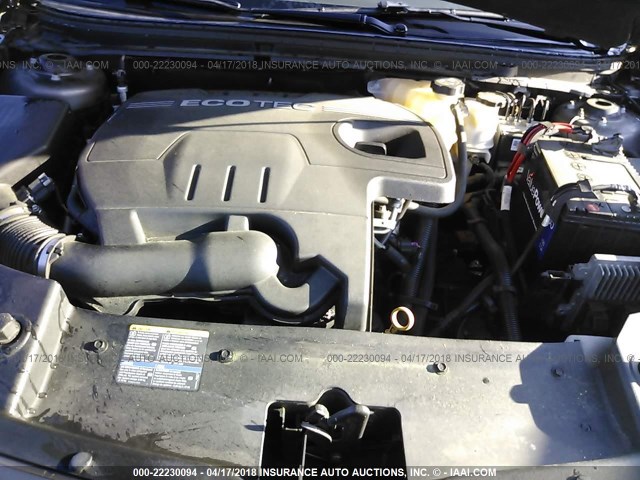 1G1ZA5E08AF112840 - 2010 CHEVROLET MALIBU LS 棕色 照片 10