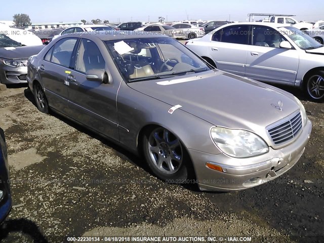 WDBNG70J51A150117 - 2001 MERCEDES-BENZ S 430 GOLD photo 1