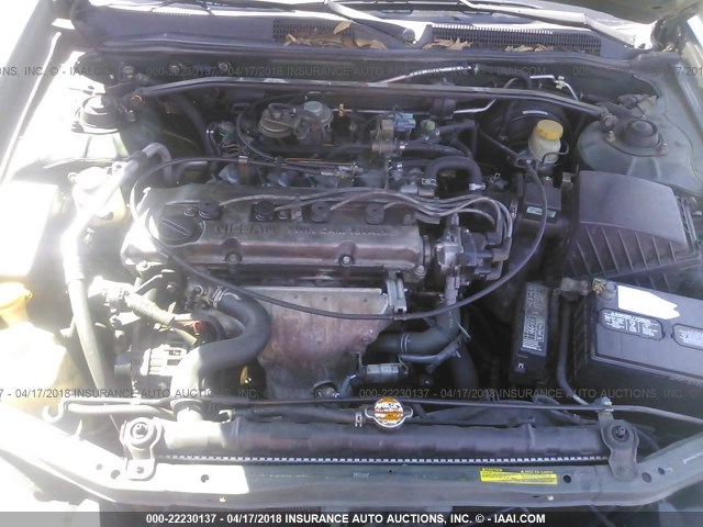 1N4DL01A41C117375 - 2001 NISSAN ALTIMA GXE/GLE/SE GREEN photo 10