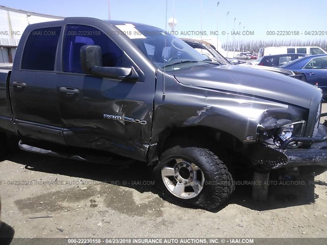 3D7KU28CX4G139857 - 2004 DODGE RAM 2500 ST/SLT 灰色 照片 6