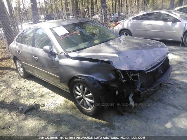 KMHFC46FX7A216944 - 2007 HYUNDAI AZERA SE/LIMITED GOLD photo 1