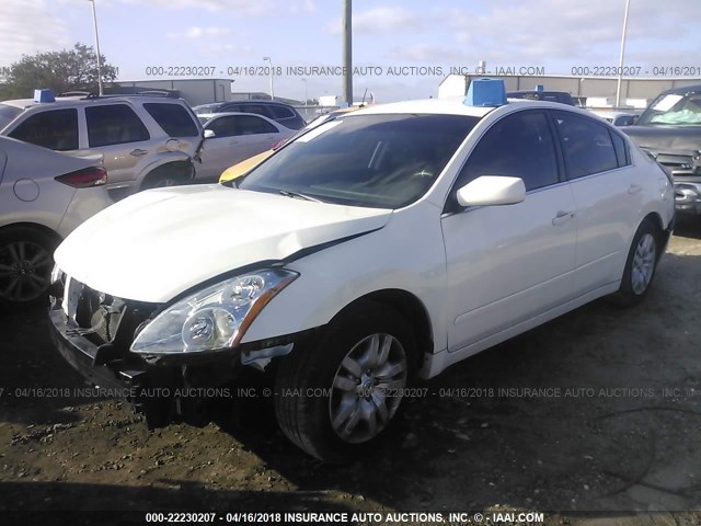 1N4AL2AP4CC167120 - 2012 NISSAN ALTIMA S WHITE photo 2