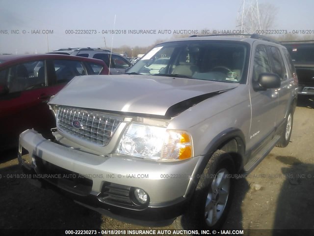 1FMZU73K45UB35382 - 2005 FORD EXPLORER XLT/XLT SPORT/NBX SILVER photo 2